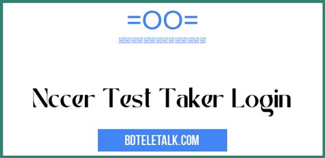 nccer test package|nccer test taker log in.